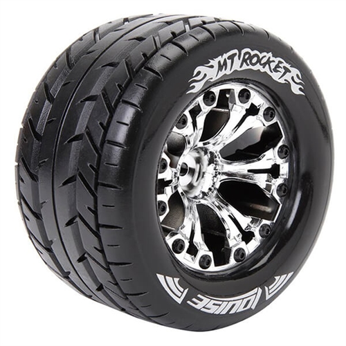 LOUISE RC MT-ROCKET 1/10 SOFT 0 OFFSET/CHROME EP STAMPEDE 2